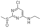 CAS 登录号：1289385-39-2, 6-氯-N-乙基-2-(甲亚磺酰基)-4-嘧啶胺
