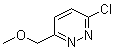 CAS # 1289385-57-4, 3-Chloro-6-(methoxymethyl)pyridazine