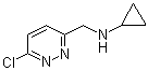 CAS # 1289386-54-4, 6-Chloro-N-cyclopropyl-3-pyridazinemethanamine