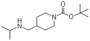 4-[[(1-甲基乙基)氨基]甲基]-1-哌啶甲酸叔丁酯分子结构 (CAS 1289387-91-2)