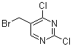 5-(Bromomethyl)-2,4-dichloropyrimidine molecular structure (CAS 1289387-92-3)