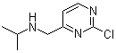 2-氯-N-(1-甲基乙基)-4-嘧啶甲胺分子结构 (CAS 1289388-00-6)