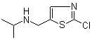 2-氯-N-(1-甲基乙基)-5-噻唑甲胺分子结构 (CAS 1289388-03-9)