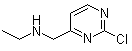 2-氯-N-乙基-4-嘧啶甲胺分子结构 (CAS 1289388-22-2)