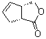 (3aS,6aR)-(-)-3,3a,6,6a-四氢-1H-环戊二烯并[c]呋喃-1-酮分子结构 (CAS 128946-78-1)