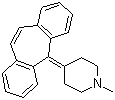 structure of CAS# 129-03-3, 塞庚啶