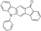 5-苯基茚并[1,2-b]咔唑-11(5H)-酮分子结构 (CAS 1290039-69-8)
