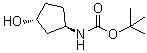 CAS 登录号：1290191-64-8, N-[(1R,3R)-3-羟基环戊基]氨基甲酸叔丁酯