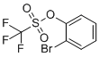 2-溴苯基三氟甲烷磺酸酯分子结构 (CAS 129112-25-0)
