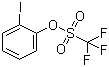 2-碘苯基三氟甲磺酸酯分子结构 (CAS 129112-26-1)