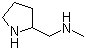 N-甲基-2-吡咯烷甲胺分子结构 (CAS 129263-70-3)