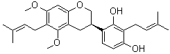 structure of CAS# 129314-37-0, 甘草异黄烷甲