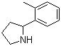 structure of CAS# 129540-23-4, 2-(2-甲基苯基)吡咯烷