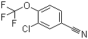 structure of CAS# 129604-26-8, 3-氯-4-(三氟甲氧基)苯甲腈