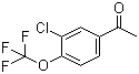 structure of CAS# 129604-27-9, 3'-氯-4'-三氟甲氧基苯乙酮