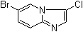 structure of CAS# 1296224-01-5, 6-溴-3-氯咪唑并[1,2-a]吡啶