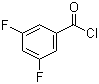 structure of CAS# 129714-97-2, 3,5-二氟苯甲酰氯