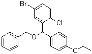CAS # 1298086-15-3, 4-Bromo-1-chloro-2-[(4-ethoxyphenyl)(phenylmethoxy)methyl]benzene