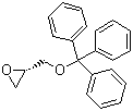 三苯甲基-(S)-缩水甘油醚分子结构 (CAS 129940-50-7)