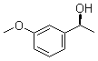 (S)-1-(3-甲氧基苯基)乙醇分子结构 (CAS 129940-69-8)