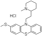 structure of CAS# 130-61-0, 盐酸硫利达嗪