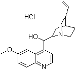 CAS # 130-89-2 (7549-43-1), Quinine hydrochloride, (8alpha,9R)-6'-methoxycinchonan-9-ol monohydrochloride