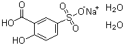 CAS # 1300-61-4, 2-Hydroxy-5-sulfobenzoic acid monosodium salt dihydrate