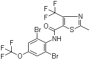 噻呋酰胺分子结构 (CAS 130000-40-7)