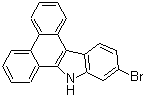 11-溴-9H-二苯并[a,c]咔唑分子结构 (CAS 1300028-53-8)