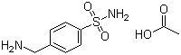 CAS # 13009-99-9, Mafenide acetate, 4-(Aminomethyl)benzenesulfonamide acetate