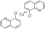 structure of CAS# 13014-03-4, 8-Hydroxyquinoline copper(II) salt