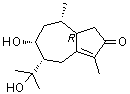 structure of CAS# 13018-09-2, 窃衣醇酮