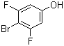 structure of CAS# 130191-91-2, 4-溴-3,5-二氟苯酚