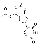 structure of CAS# 13030-62-1, 2'-脱氧-3',5'-二-O-乙酰基尿苷