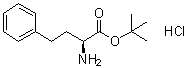 (alphaS)-alpha-氨基苯丁酸叔丁酯盐酸盐分子结构 (CAS 130316-46-0)