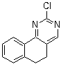 structure of CAS# 13036-53-8, 2-Chloro-5,6-dihydrobenzo[h]quinazoline