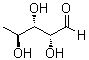 5-脱氧-L-阿拉伯糖分子结构 (CAS 13039-56-0)