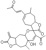 辛辣内酯 A分子结构 (CAS 130395-54-9)