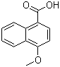 structure of CAS# 13041-62-8, 4-甲氧基-1-萘甲酸
