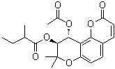 前胡香豆素 I分子结构 (CAS 130464-55-0)