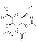 CAS # 130506-36-4, 2-Propen-1-yl beta-D-galactopyranosiduronic acid methyl ester 2,3,4-triacetate