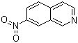 7-硝基异喹啉分子结构 (CAS 13058-73-6)