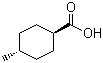 CAS # 13064-83-0, trans-4-Methylcyclohexanecarboxylic acid, trans-4-Methyl-1-cyclohexanecarboxylic acid