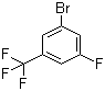 3-溴-5-氟三氟甲苯分子结构 (CAS 130723-13-6)