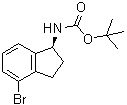 CAS 登录号：1307231-21-5, N-[(1S)-4-溴-2,3-二氢-1H-茚-1-基]氨基甲酸叔丁酯
