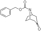 N-苄氧羰基-去甲托品酮分子结构 (CAS 130753-13-8)