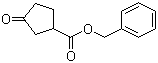 structure of CAS# 130761-99-8, 3-Oxocyclopentanecarboxylic acid phenylmethyl ester