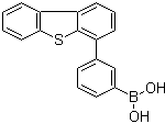 B-[3-(4-二苯并噻吩基)苯基]硼酸分子结构 (CAS 1307859-67-1)