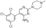 structure of CAS# 130800-90-7, Sipatrigine