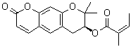 structure of CAS# 130848-06-5, Decursinol angelate